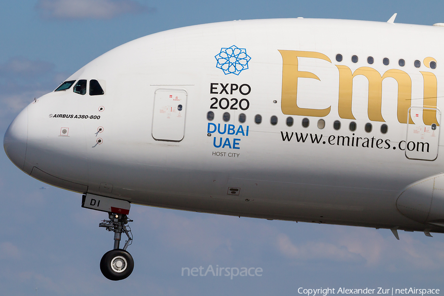 Emirates Airbus A380-861 (A6-EDI) | Photo 120295