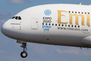 Emirates Airbus A380-861 (A6-EDI) at  Amsterdam - Schiphol, Netherlands