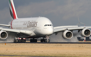 Emirates Airbus A380-861 (A6-EDI) at  Amsterdam - Schiphol, Netherlands