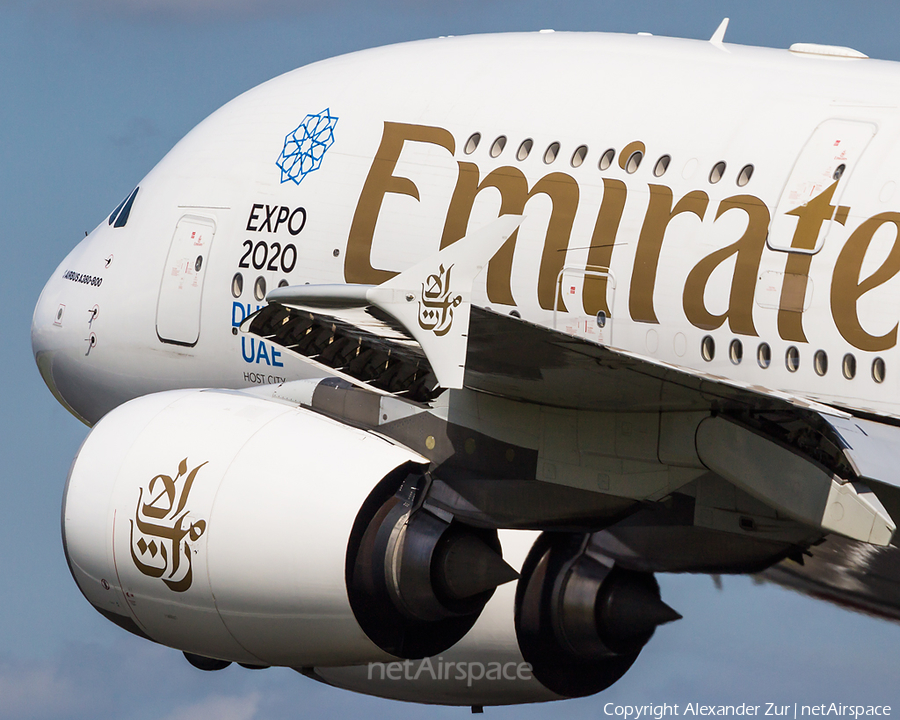 Emirates Airbus A380-861 (A6-EDI) | Photo 428958