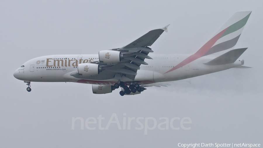 Emirates Airbus A380-861 (A6-EDJ) | Photo 327371