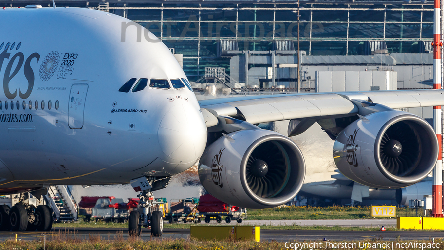 Emirates Airbus A380-861 (A6-EDJ) | Photo 280801