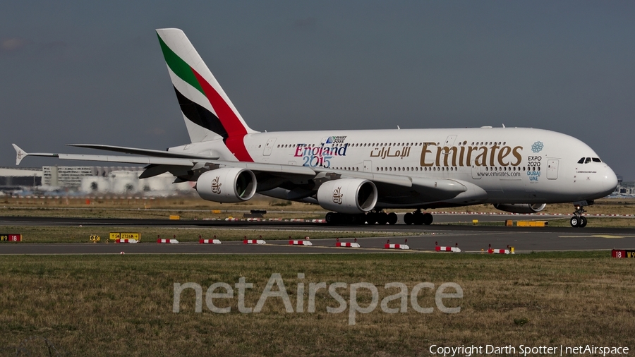 Emirates Airbus A380-861 (A6-EDJ) | Photo 230887