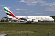 Emirates Airbus A380-861 (A6-EDJ) at  Frankfurt am Main, Germany