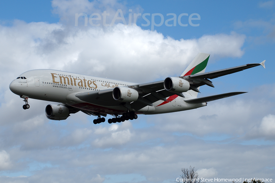 Emirates Airbus A380-861 (A6-EDJ) | Photo 669182