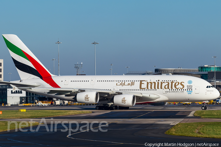 Emirates Airbus A380-861 (A6-EDJ) | Photo 141926