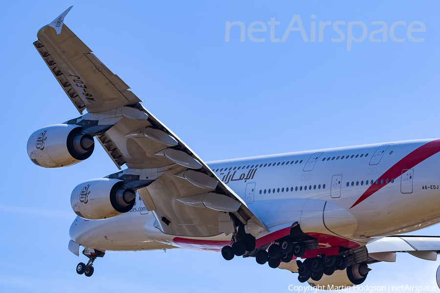 Emirates Airbus A380-861 (A6-EDJ) | Photo 252348