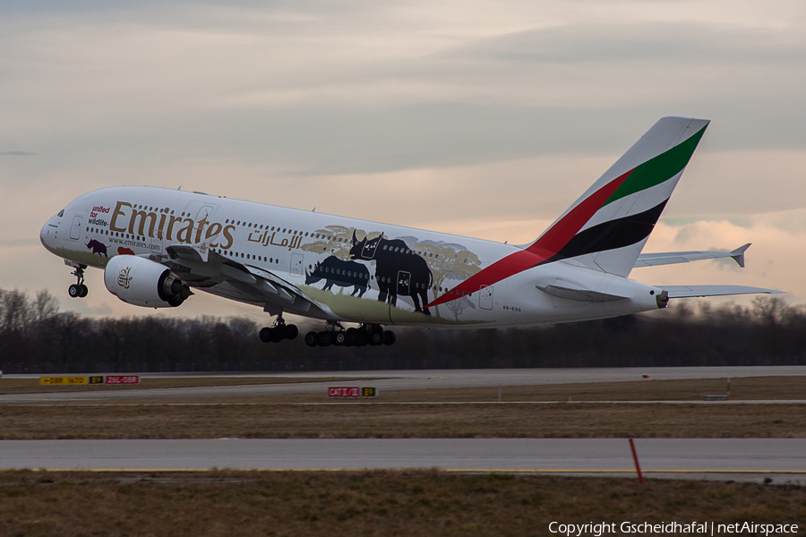 Emirates Airbus A380-861 (A6-EDJ) | Photo 99112