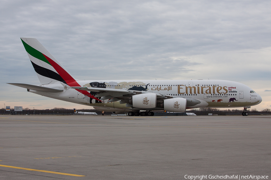 Emirates Airbus A380-861 (A6-EDJ) | Photo 99113