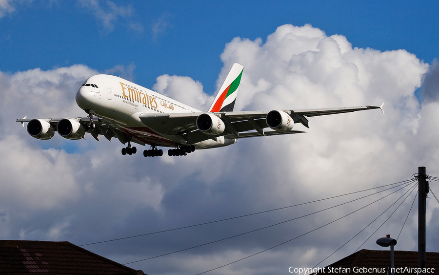 Emirates Airbus A380-861 (A6-EDK) | Photo 1750