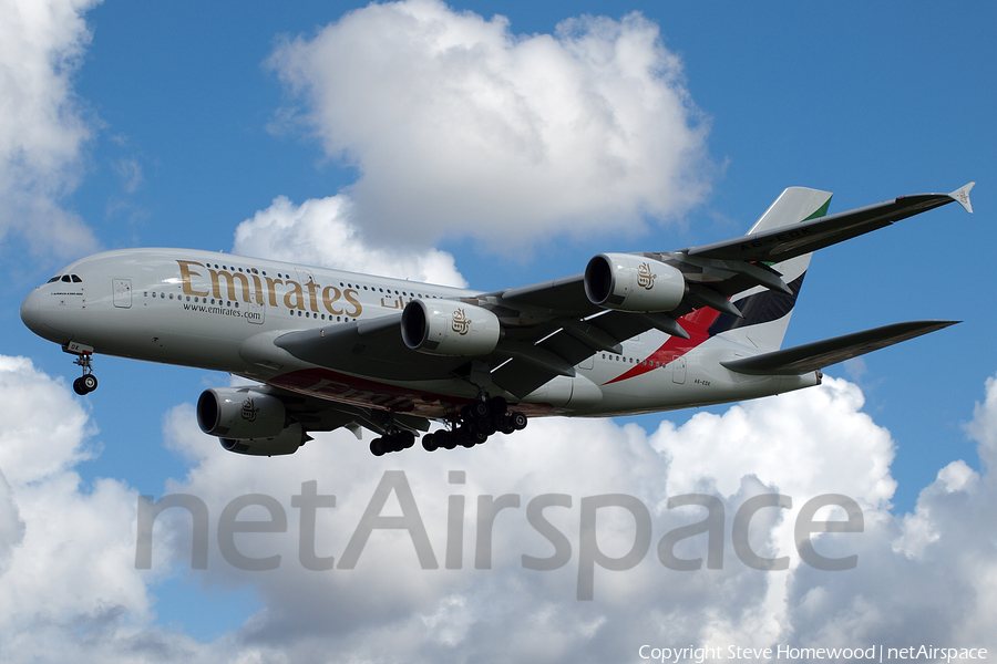 Emirates Airbus A380-861 (A6-EDK) | Photo 72760
