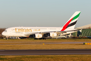 Emirates Airbus A380-861 (A6-EDK) at  Manchester - International (Ringway), United Kingdom