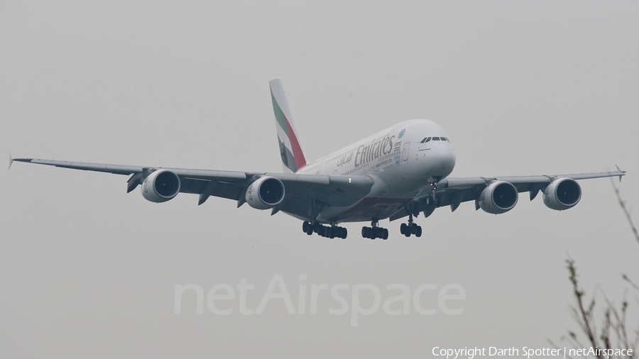 Emirates Airbus A380-861 (A6-EDL) | Photo 216068