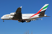 Emirates Airbus A380-861 (A6-EDL) at  Barcelona - El Prat, Spain