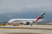 Emirates Airbus A380-861 (A6-EDL) at  Barcelona - El Prat, Spain