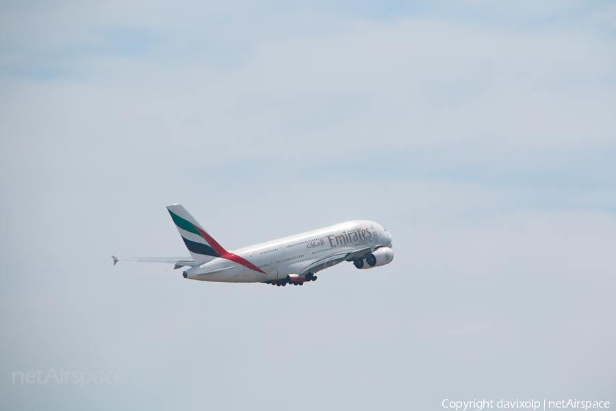Emirates Airbus A380-861 (A6-EDL) | Photo 365607