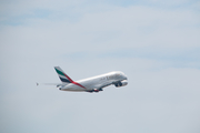Emirates Airbus A380-861 (A6-EDL) at  Barcelona - El Prat, Spain