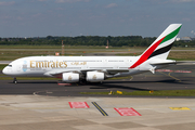 Emirates Airbus A380-861 (A6-EDL) at  Dusseldorf - International, Germany