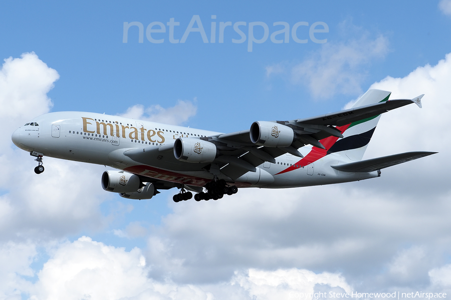 Emirates Airbus A380-861 (A6-EDM) | Photo 583545