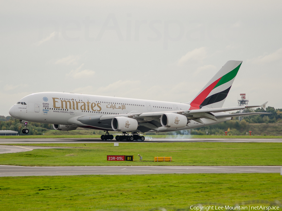 Emirates Airbus A380-861 (A6-EDM) | Photo 88222