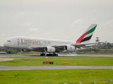 Emirates Airbus A380-861 (A6-EDM) at  Manchester - International (Ringway), United Kingdom