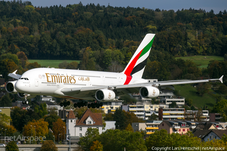 Emirates Airbus A380-861 (A6-EDM) | Photo 353559