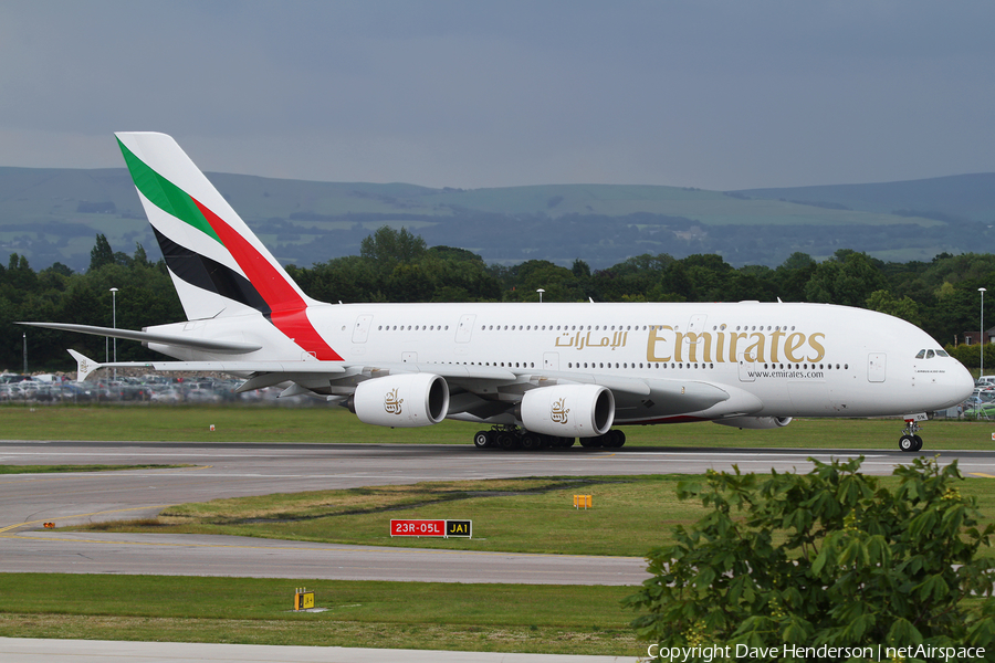 Emirates Airbus A380-861 (A6-EDN) | Photo 4636