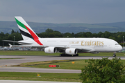 Emirates Airbus A380-861 (A6-EDN) at  Manchester - International (Ringway), United Kingdom