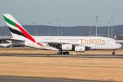 Emirates Airbus A380-861 (A6-EDO) at  Perth, Australia