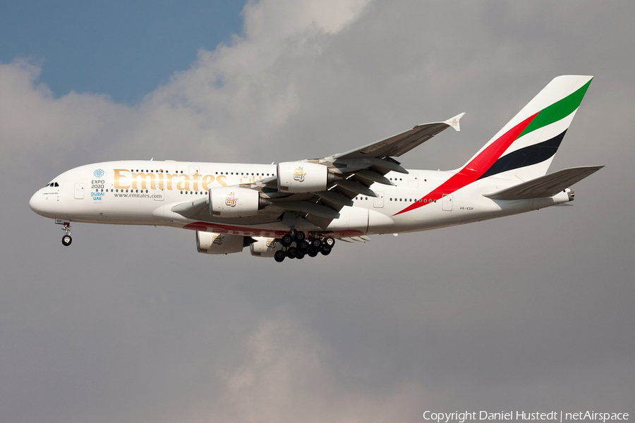 Emirates Airbus A380-861 (A6-EDP) | Photo 620334