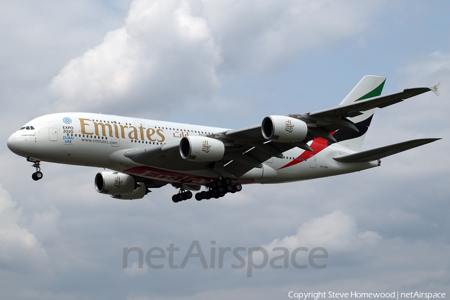 Emirates Airbus A380-861 (A6-EDP) | Photo 47906