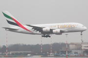 Emirates Airbus A380-861 (A6-EDP) at  Milan - Malpensa, Italy