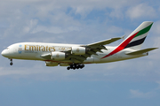 Emirates Airbus A380-861 (A6-EDQ) at  Amsterdam - Schiphol, Netherlands