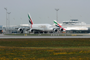 Emirates Airbus A380-861 (A6-EDQ) at  Munich, Germany