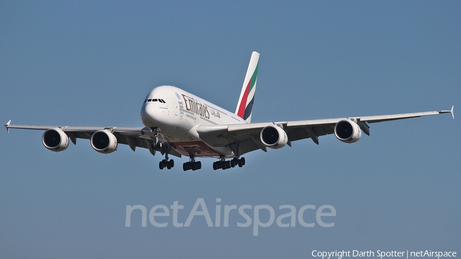 Emirates Airbus A380-841 (A6-EDR) | Photo 223697
