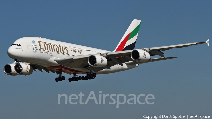 Emirates Airbus A380-841 (A6-EDR) | Photo 223698