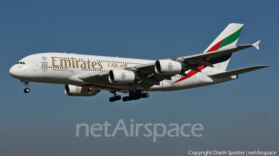 Emirates Airbus A380-841 (A6-EDR) | Photo 223699