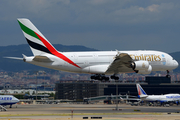 Emirates Airbus A380-841 (A6-EDR) at  Barcelona - El Prat, Spain