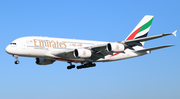 Emirates Airbus A380-841 (A6-EDR) at  Barcelona - El Prat, Spain