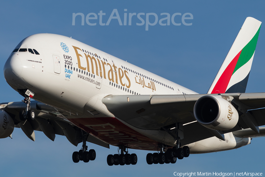 Emirates Airbus A380-841 (A6-EDR) | Photo 130251