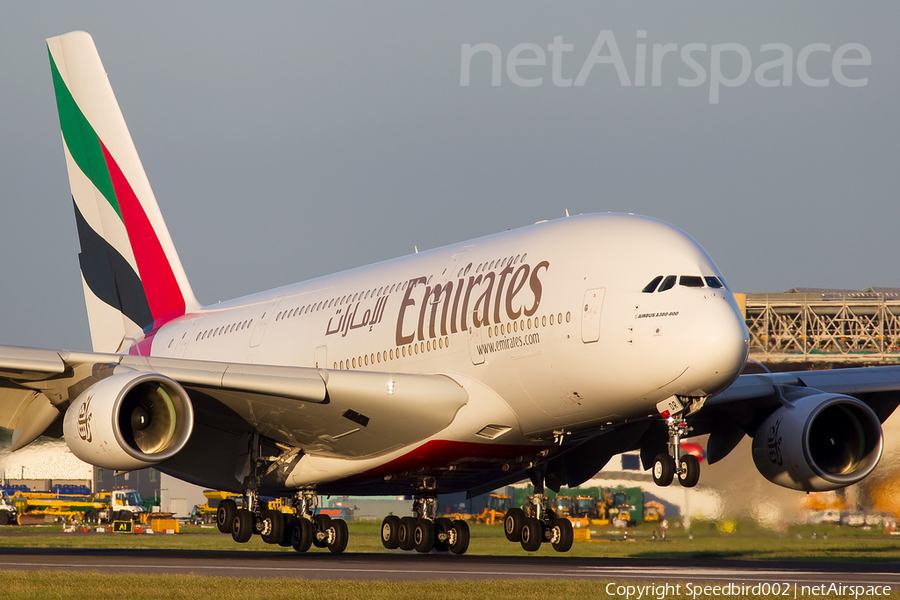 Emirates Airbus A380-841 (A6-EDR) | Photo 24261