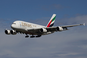 Emirates Airbus A380-861 (A6-EDS) at  Barcelona - El Prat, Spain