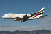 Emirates Airbus A380-861 (A6-EDS) at  Barcelona - El Prat, Spain