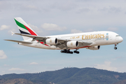 Emirates Airbus A380-861 (A6-EDS) at  Barcelona - El Prat, Spain