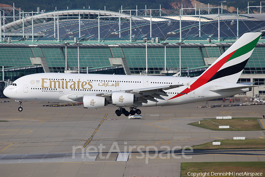 Emirates Airbus A380-861 (A6-EDS) | Photo 349874