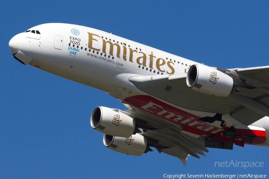 Emirates Airbus A380-861 (A6-EDS) | Photo 205554