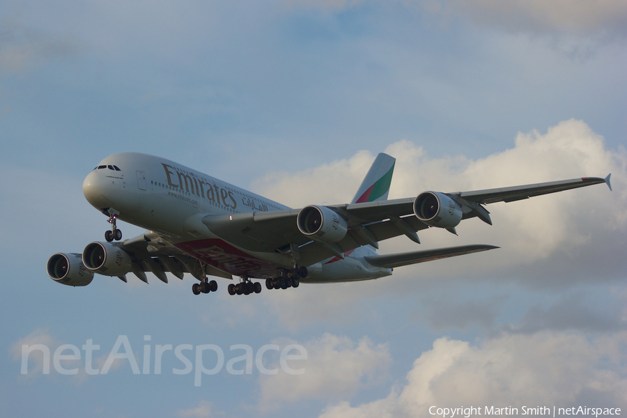 Emirates Airbus A380-861 (A6-EDS) | Photo 23859