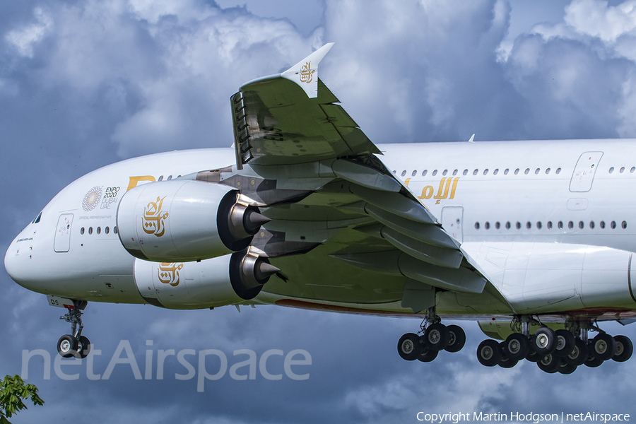 Emirates Airbus A380-861 (A6-EDS) | Photo 248094