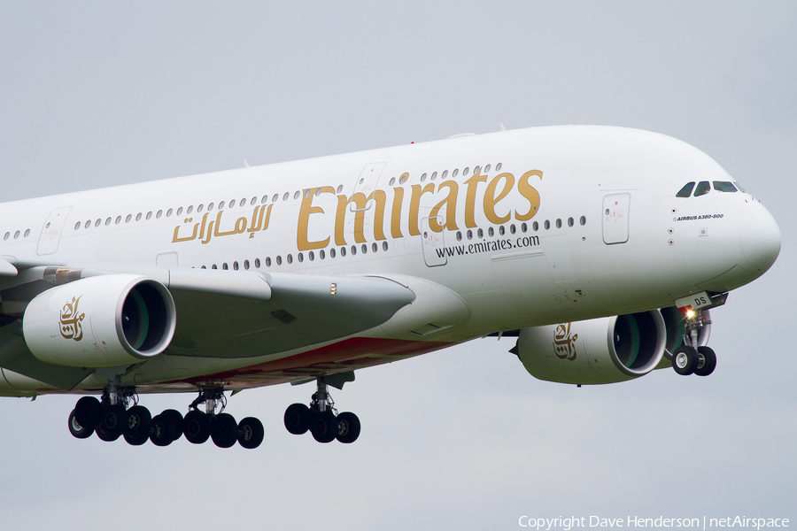 Emirates Airbus A380-861 (A6-EDS) | Photo 4948