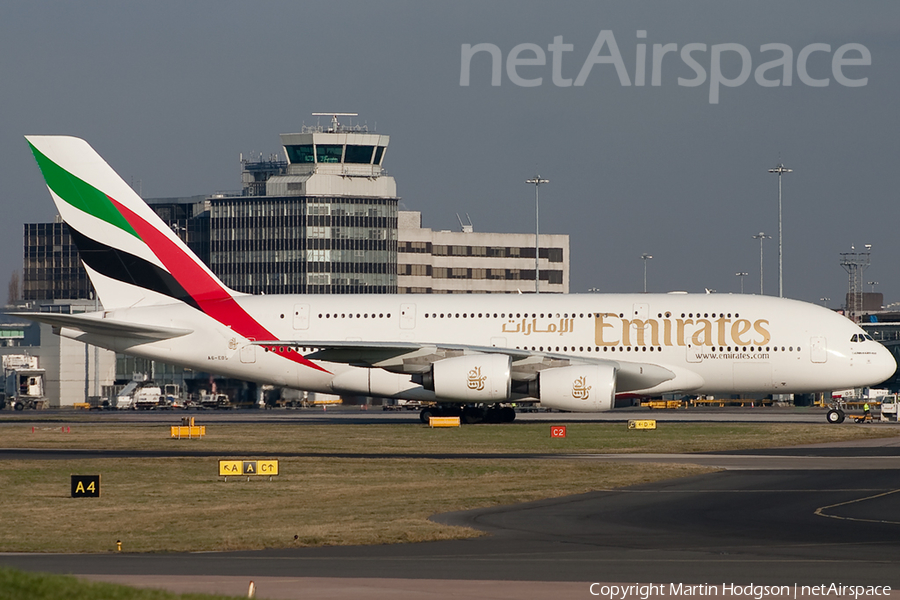 Emirates Airbus A380-861 (A6-EDS) | Photo 11864